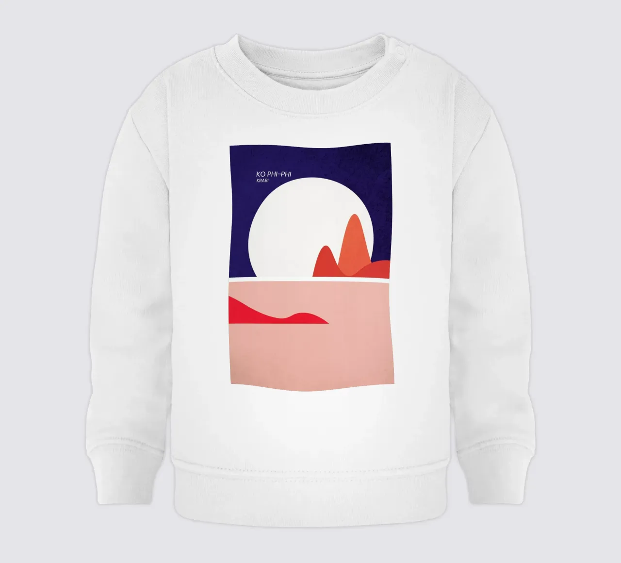 Ko Phi-Phi felpa neonato da The Cartography Collection