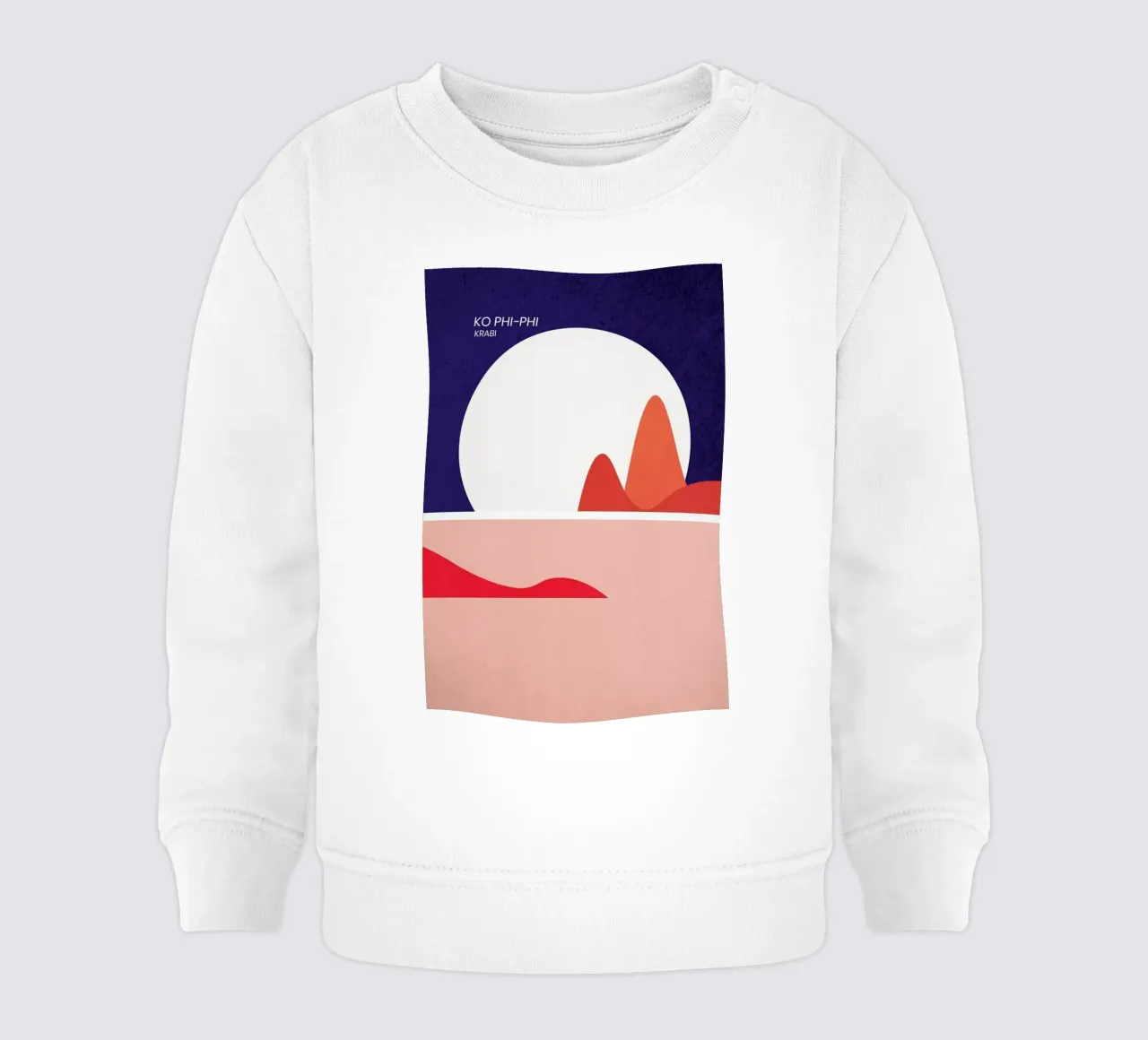 Ko Phi-Phi felpa neonato da The Cartography Collection
