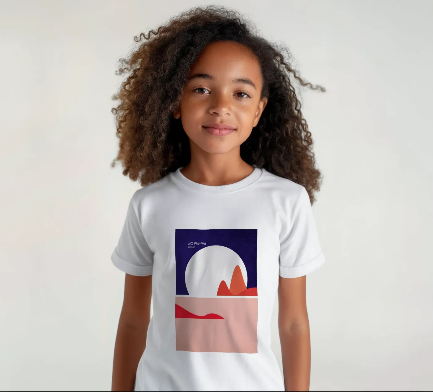 Ko Phi-Phi t-shirt bambini da The Cartography Collection