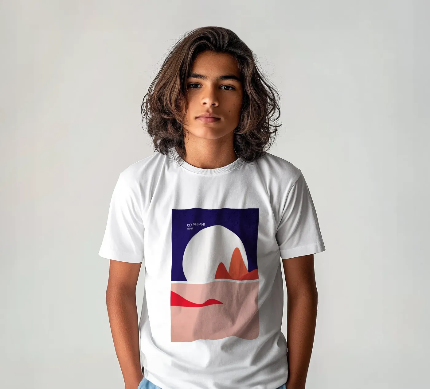 Ko Phi-Phi t-shirt bambini da The Cartography Collection