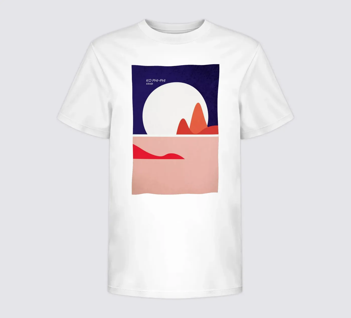 Ko Phi-Phi Kinder T-Shirt von The Cartography Collection