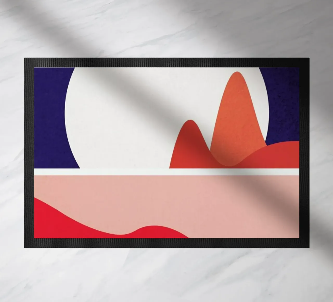 Ko Phi-Phi doormat by The Cartography Collection