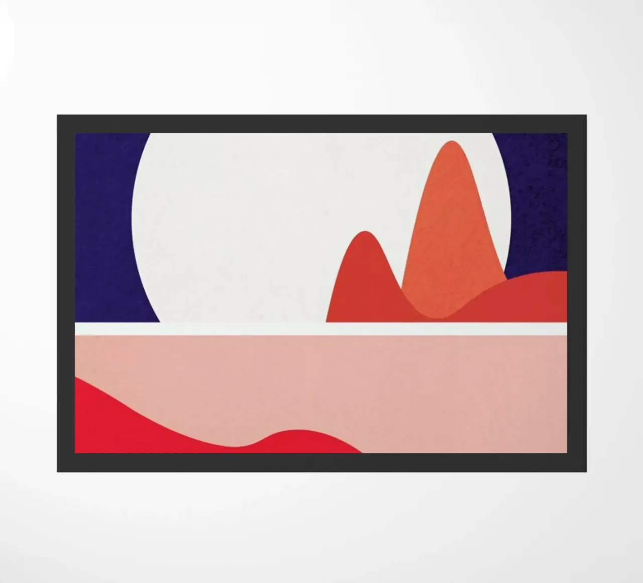 Ko Phi-Phi doormat by The Cartography Collection