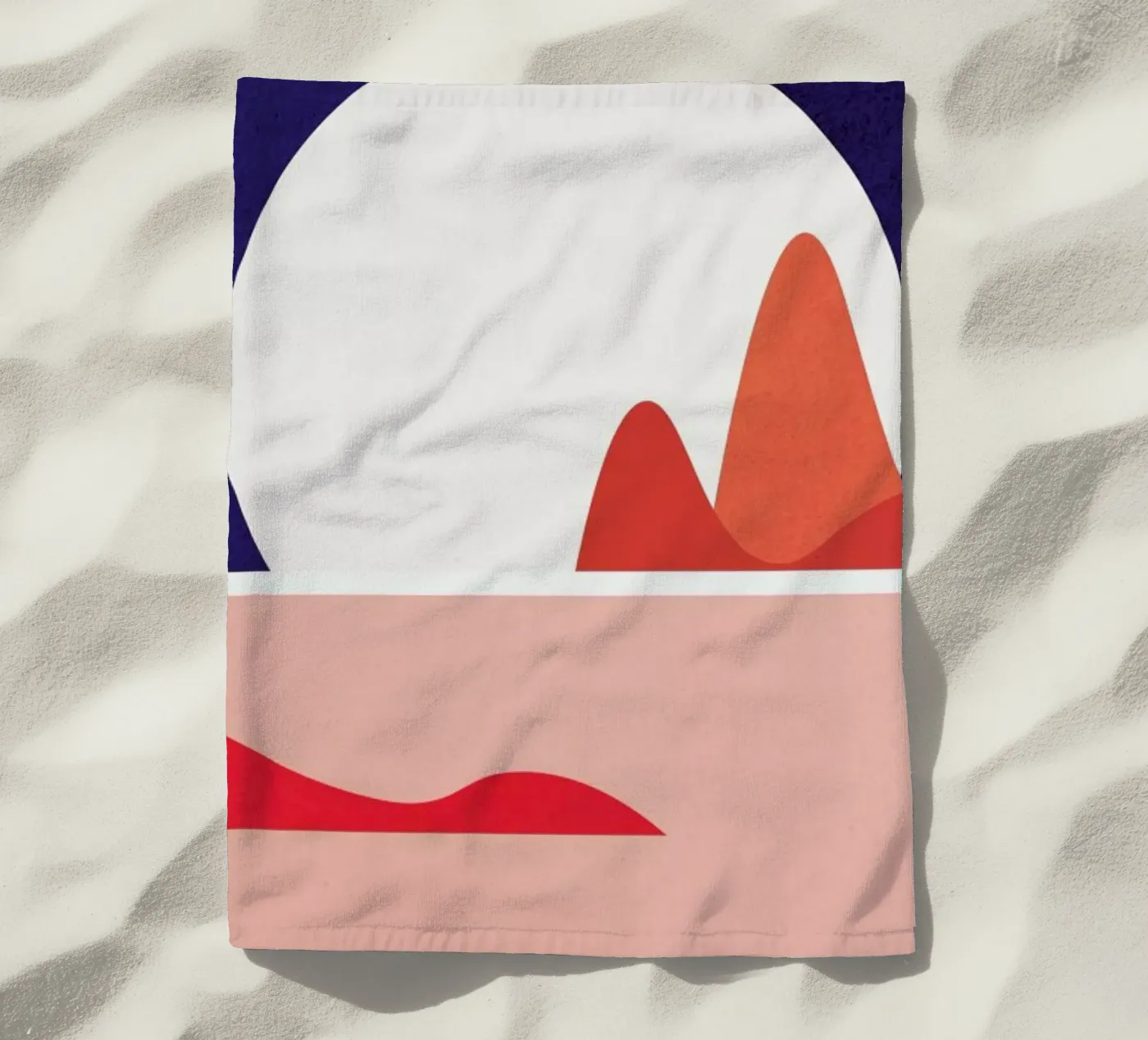 Ko Phi-Phi beach towel by The Cartography Collection