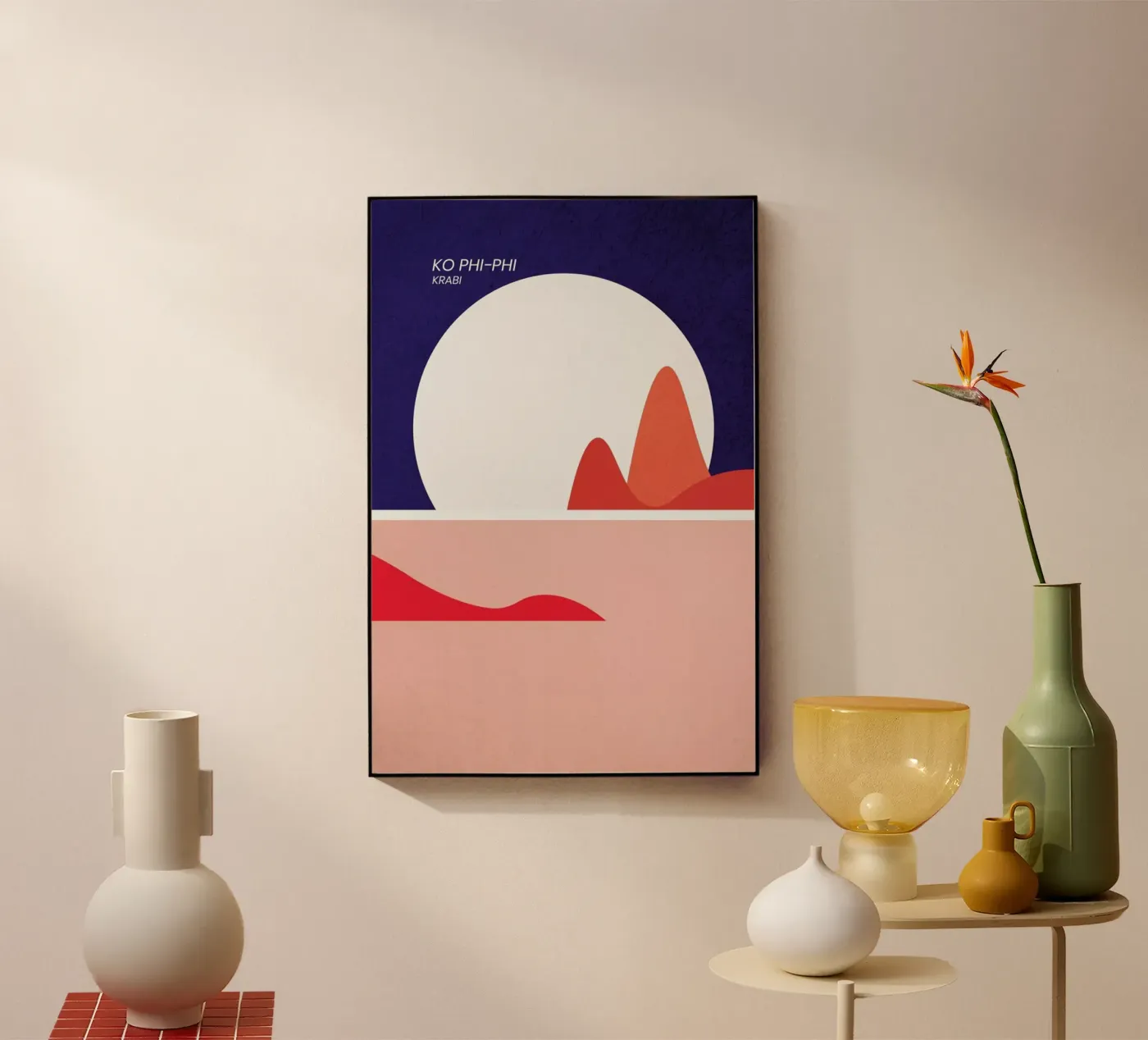 Ko Phi-Phi plexiglas de The Cartography Collection