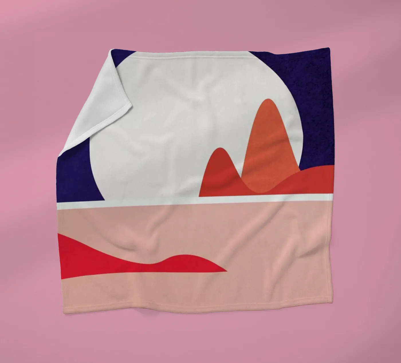 Ko Phi-Phi fleece blanket by The Cartography Collection