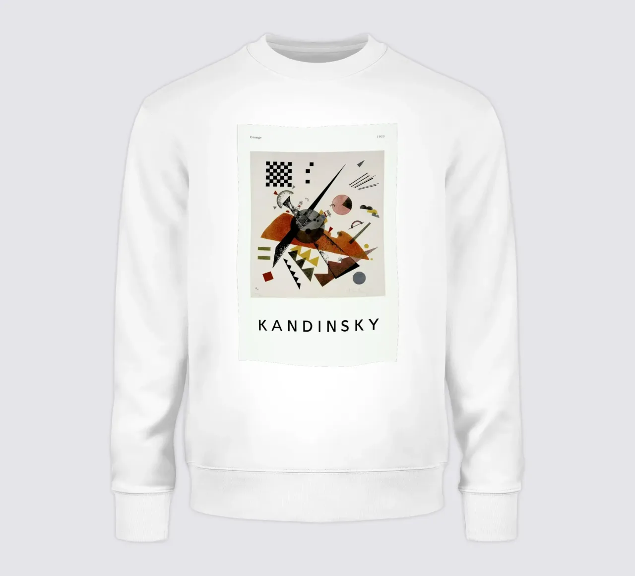 Kandinsky - Orange Sweatshirt von ARTOTHEK