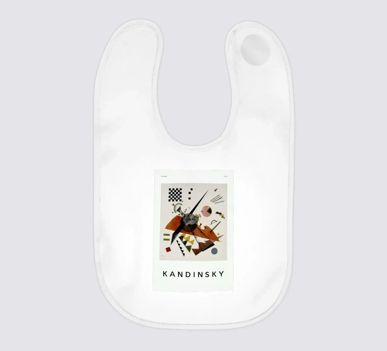 Kandinsky - Orange bavaglino da ARTOTHEK
