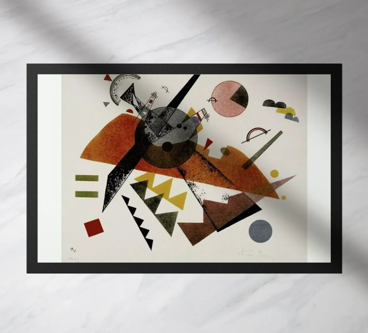 Kandinsky - Orange zerbino da ARTOTHEK