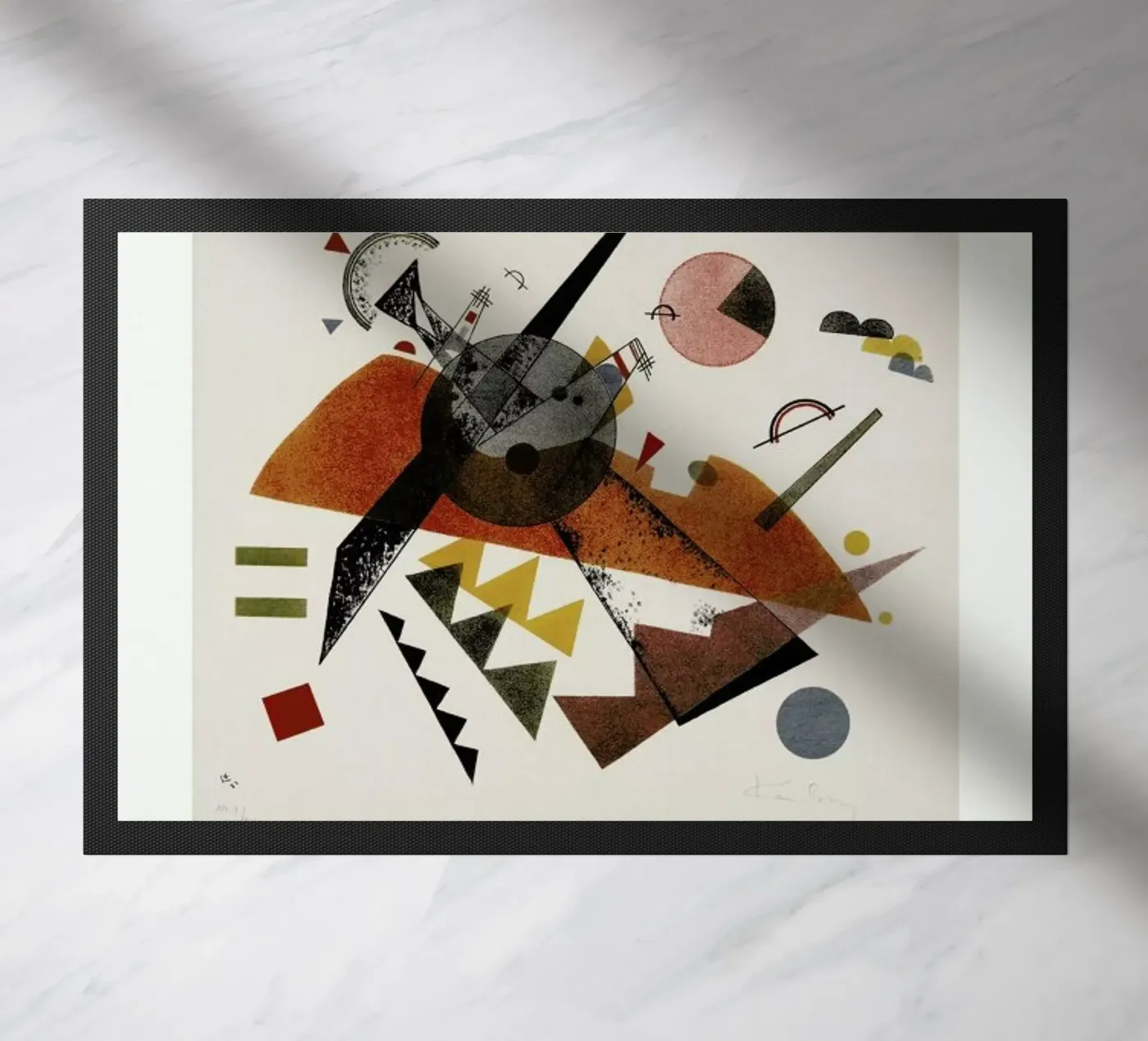 Kandinsky - Orange zerbino da ARTOTHEK