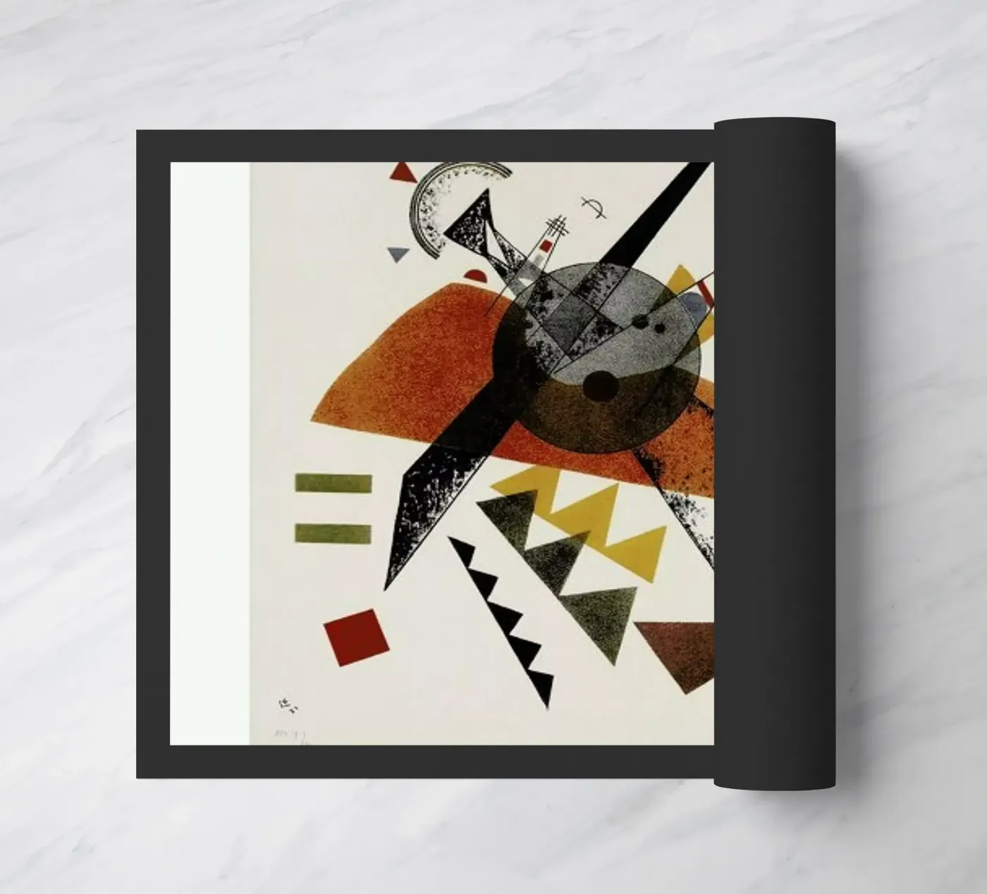 Kandinsky - Orange zerbino da ARTOTHEK