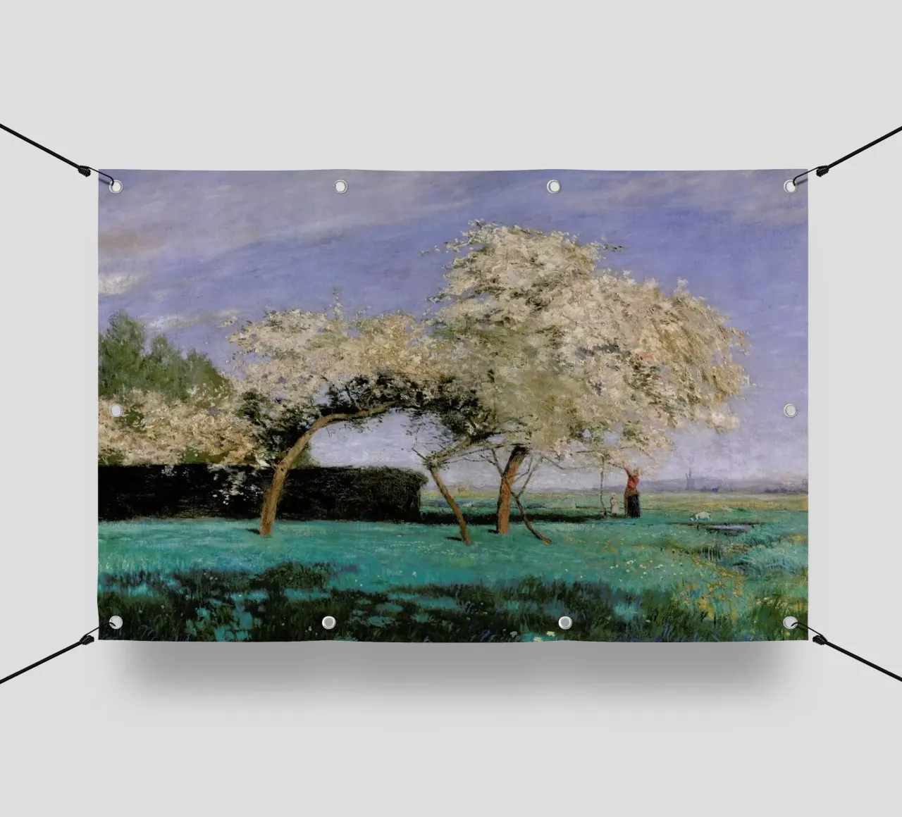 Hans am Ende - Spring Day telo in pvc da ARTOTHEK
