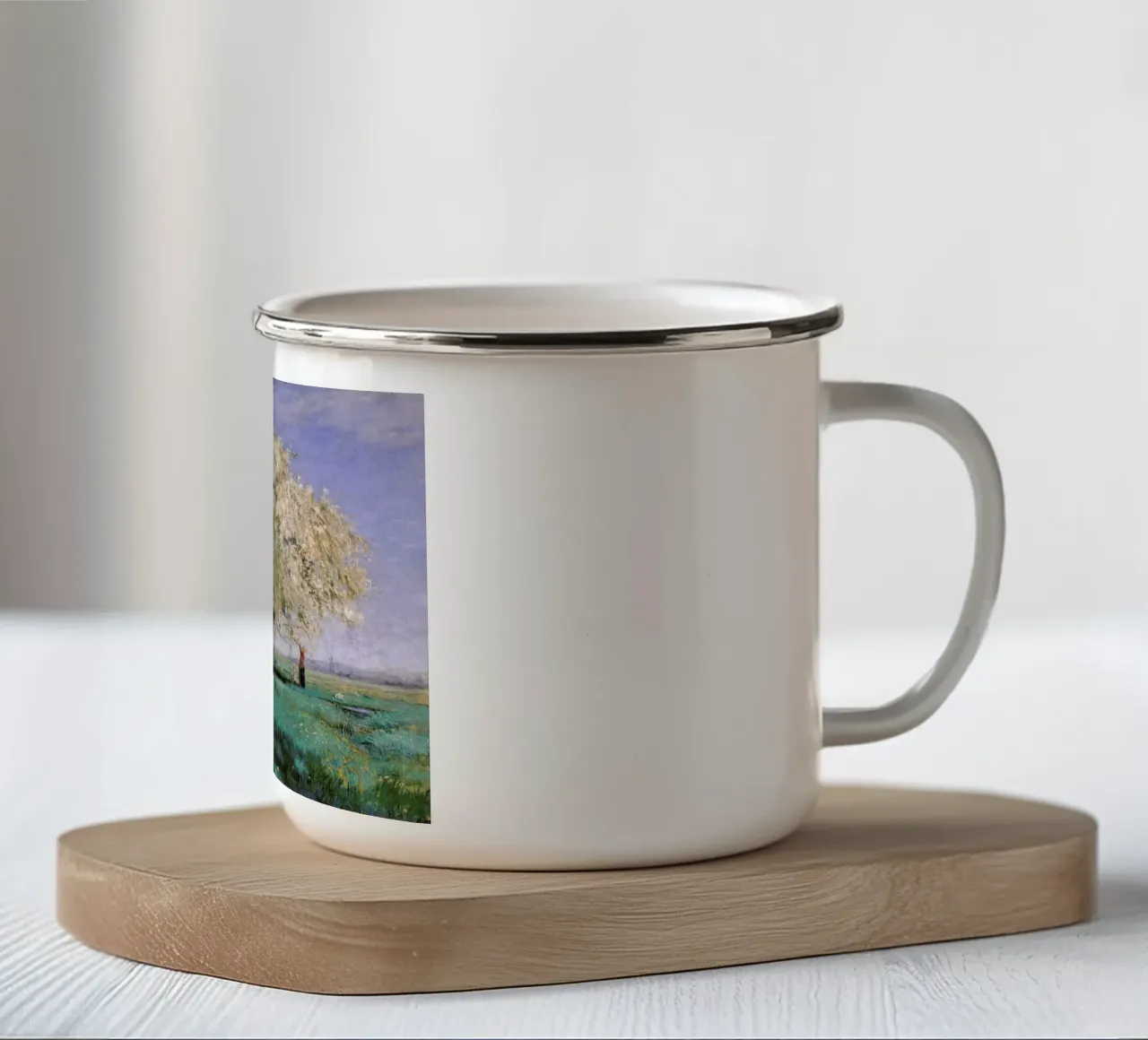 Hans am Ende - Spring Day tazza in smalto da ARTOTHEK