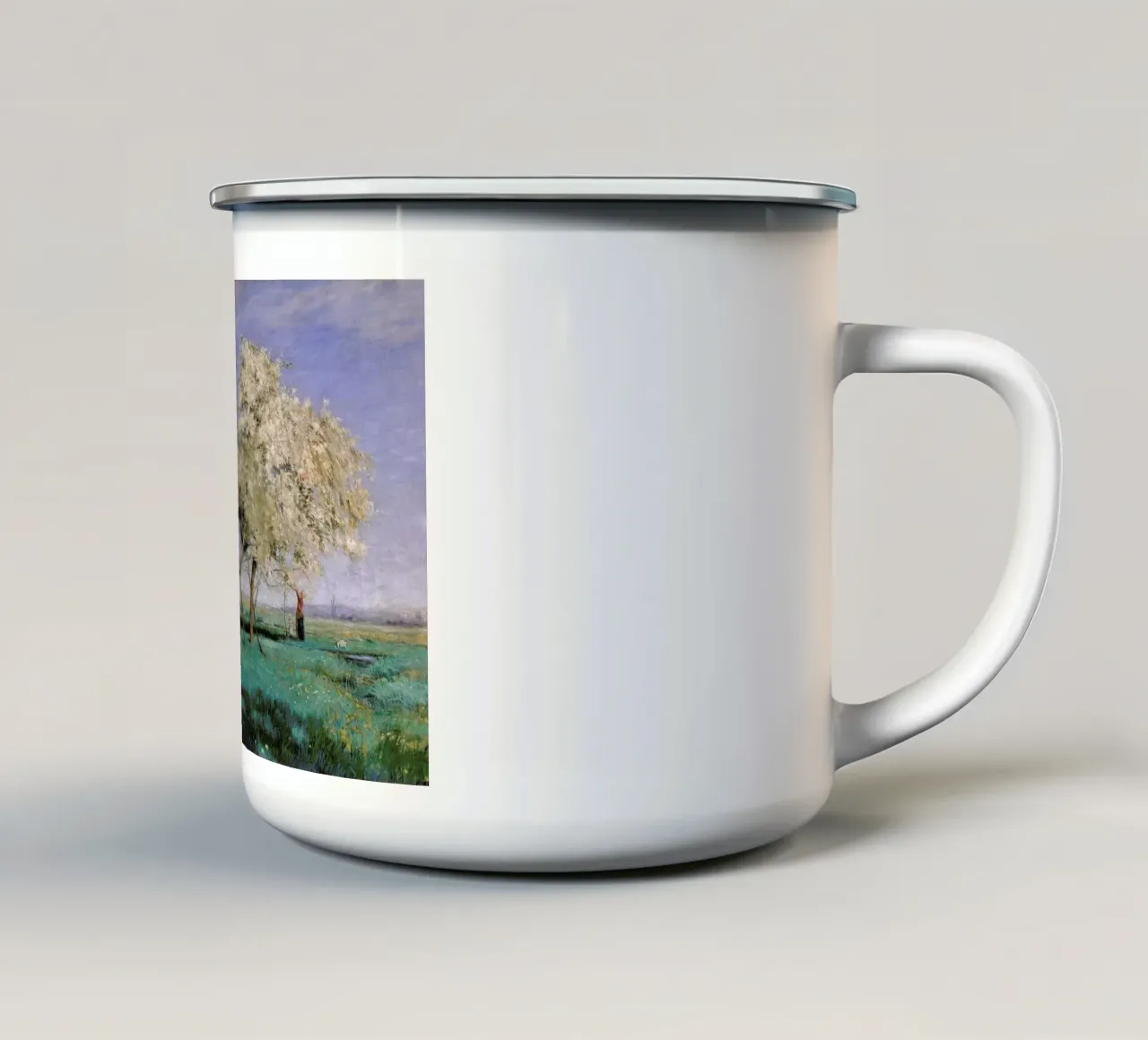Hans am Ende - Spring Day tazza in smalto da ARTOTHEK