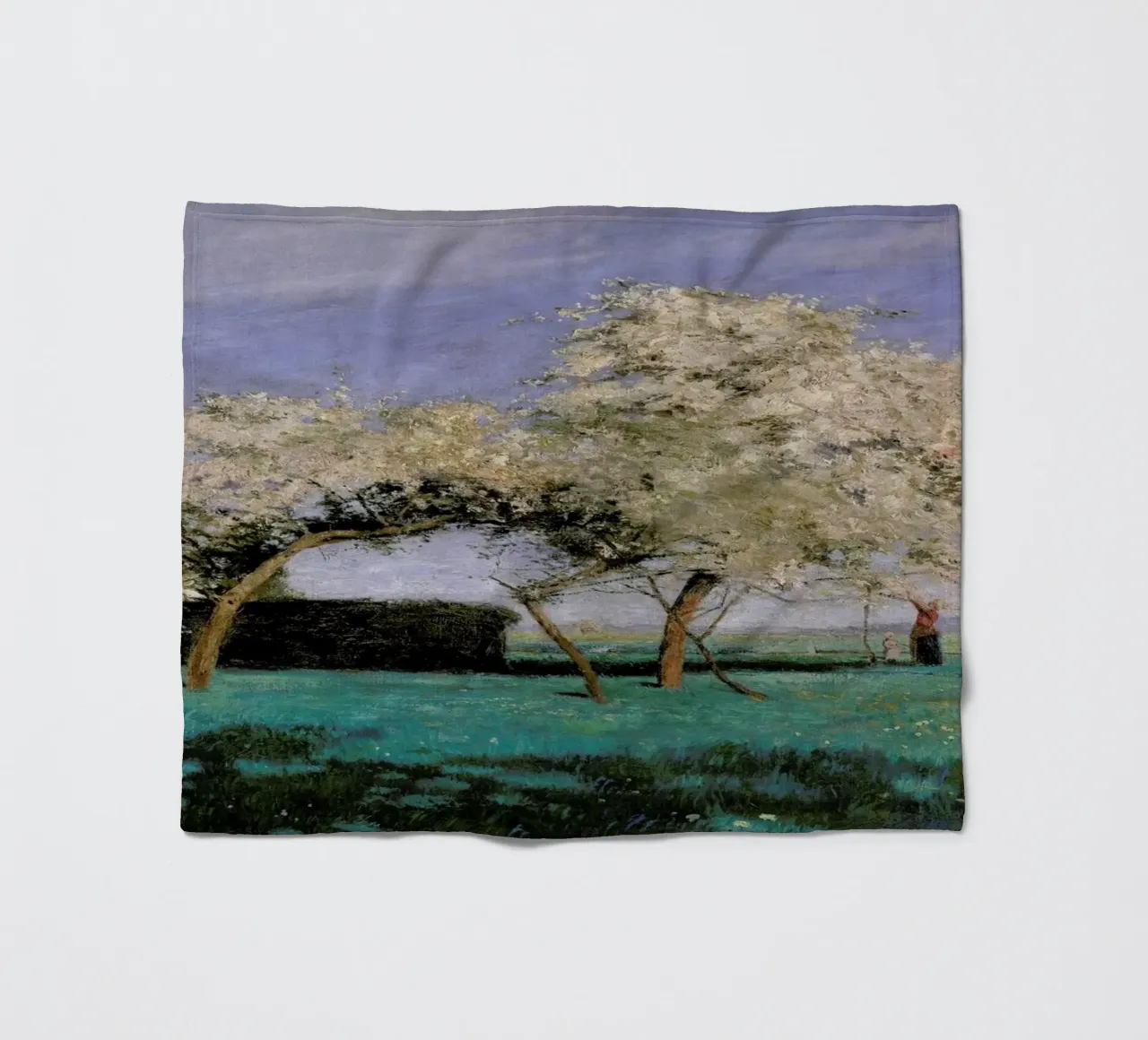 Hans am Ende - Spring Day coperta in pile da ARTOTHEK