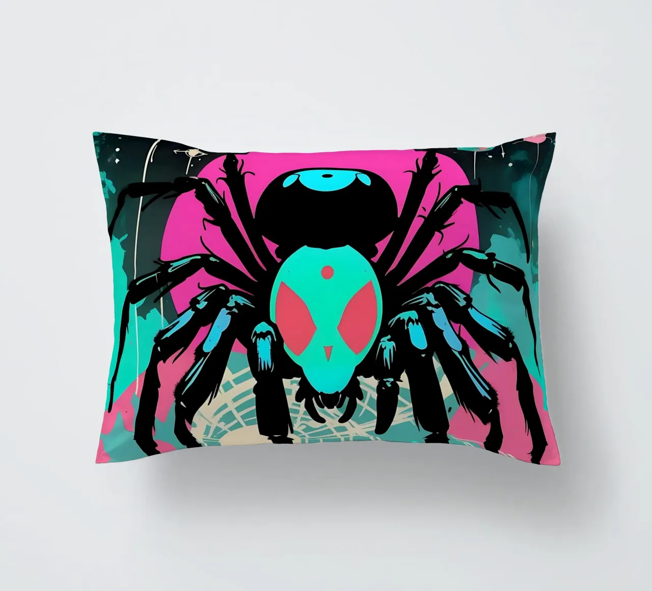 Spider_Style_D_1 cuscino da Tierisch bunt by LK