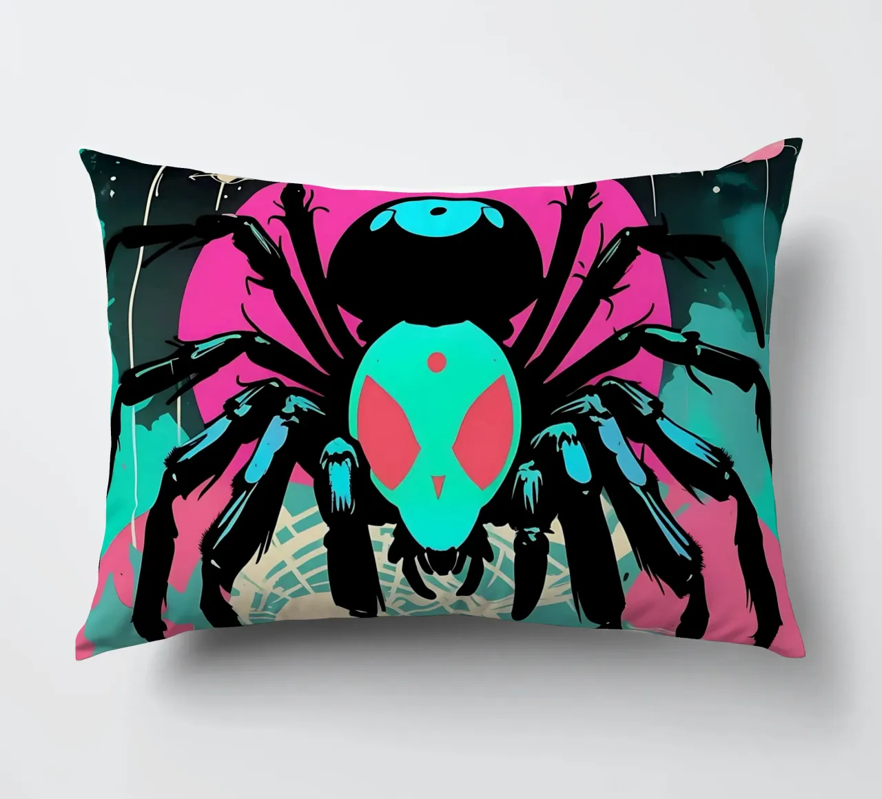 Spider_Style_D_1 cuscino da Tierisch bunt by LK