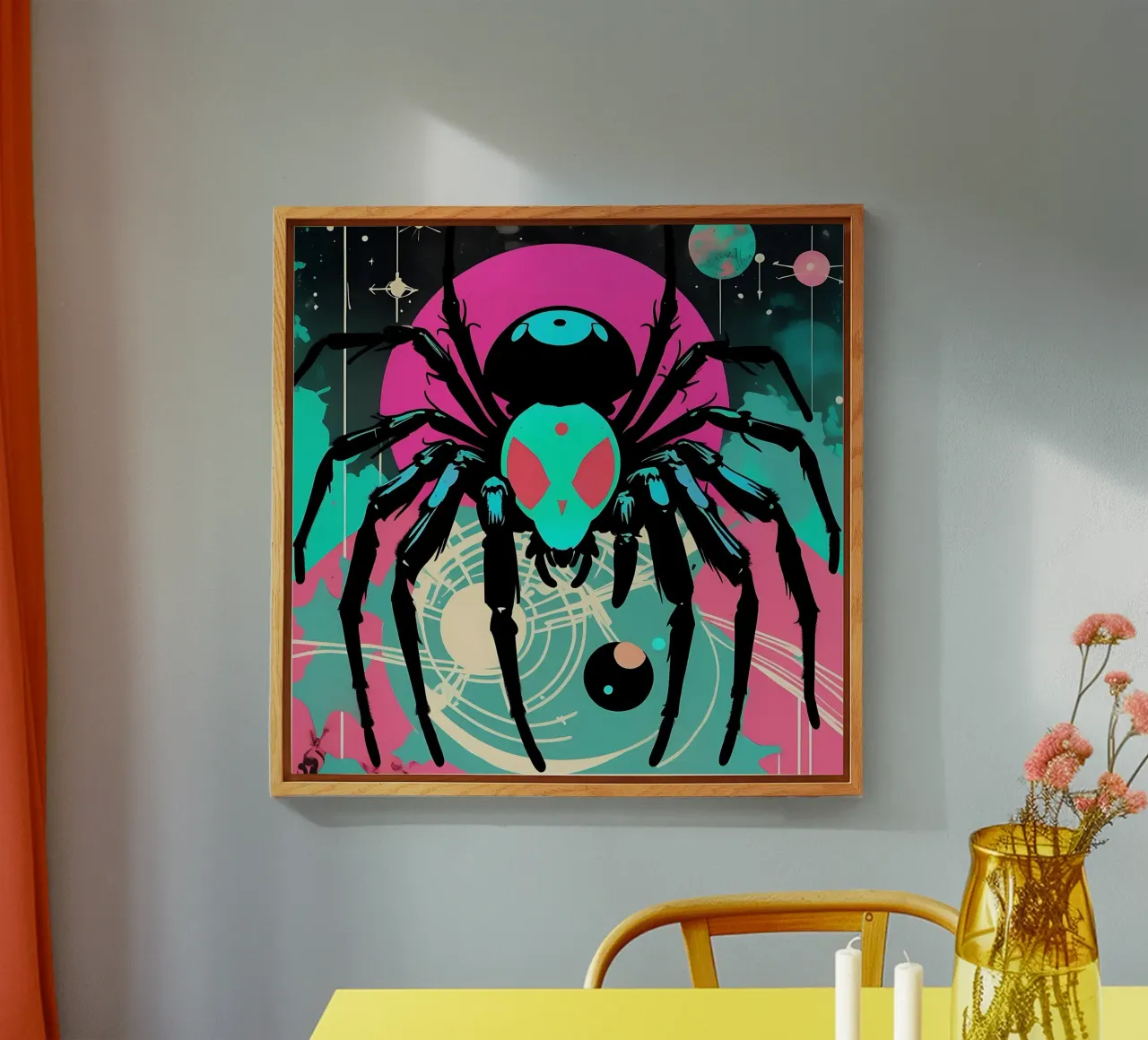 Spider_Style_D_1 plexiglass da Tierisch bunt by LK