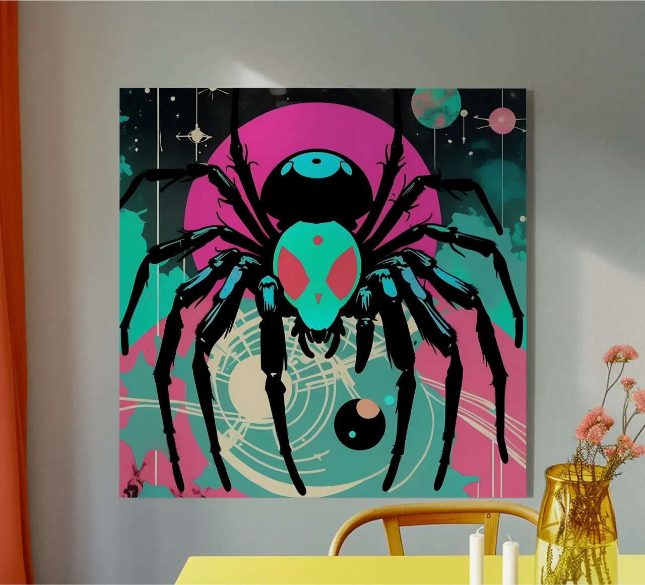 Spider_Style_D_1 plexiglass da Tierisch bunt by LK