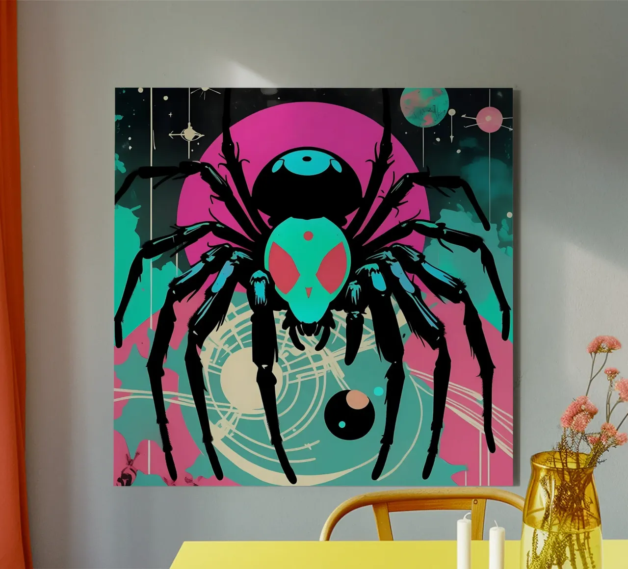 Spider_Style_D_1 alluminio dibond da Tierisch bunt by LK
