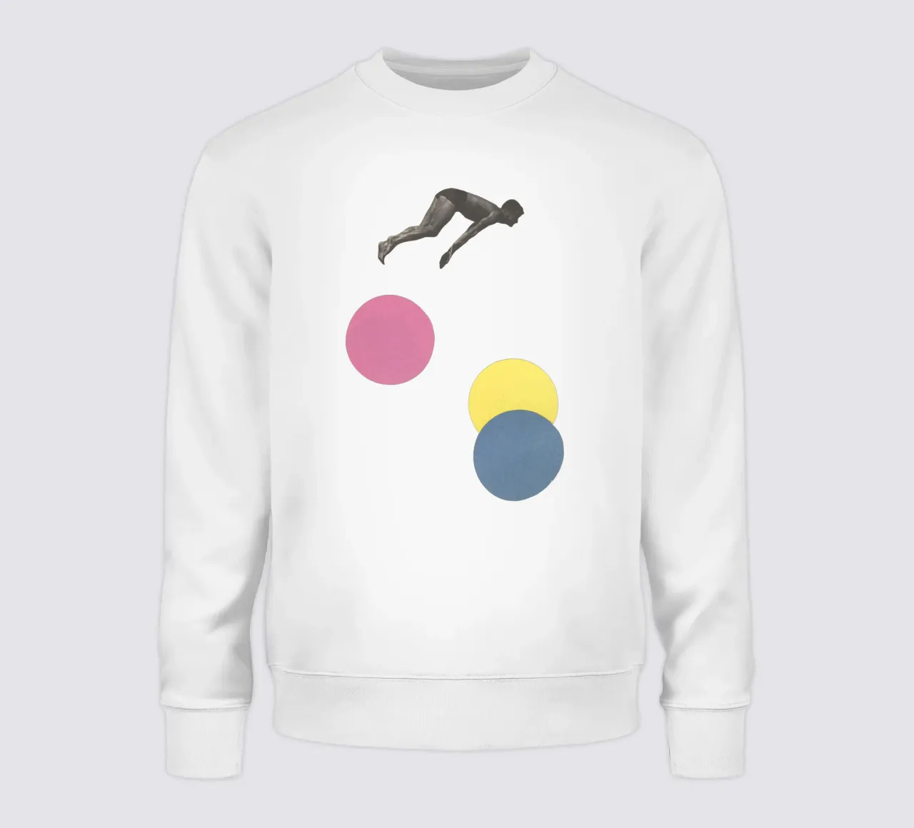 High Dive sweatshirt by Cassia Beck Collage