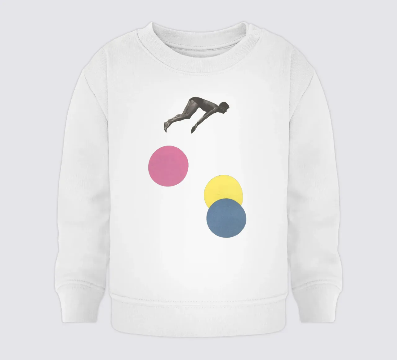 Immersione in alto felpa neonato da Cassia Beck Collage