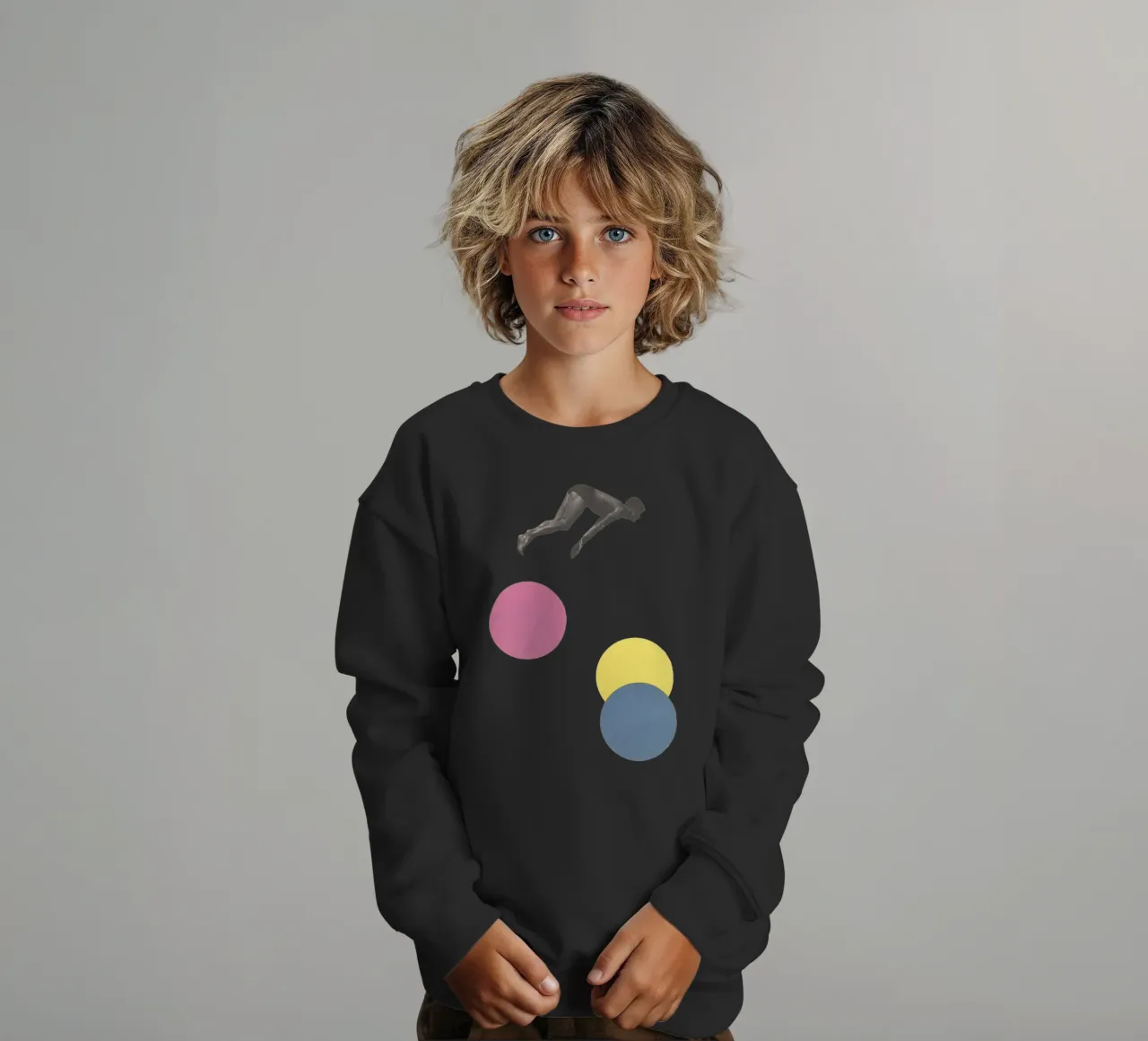 Immersione in alto felpa bambino da Cassia Beck Collage