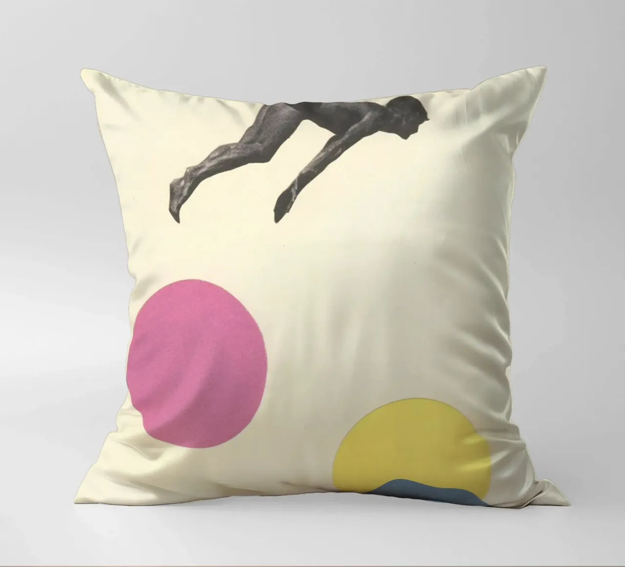 Immersione in alto cuscino da Cassia Beck Collage