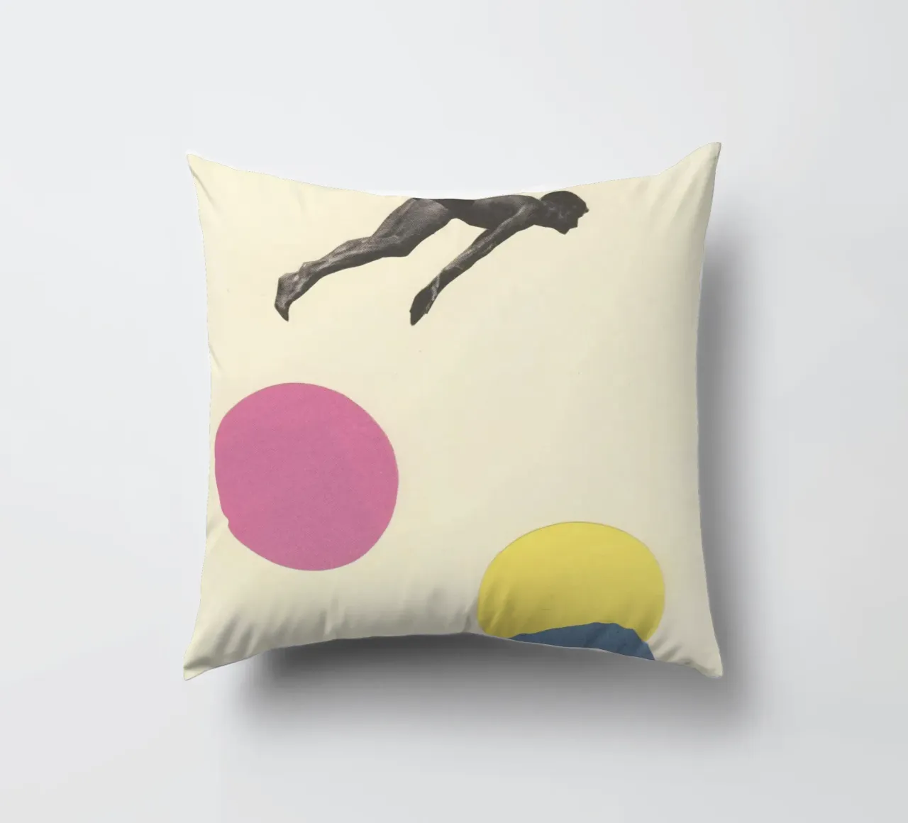 Immersione in alto cuscino da Cassia Beck Collage