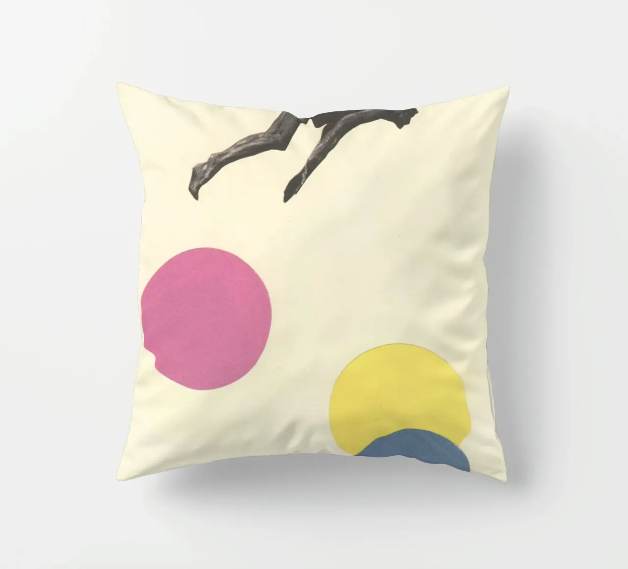 Immersione in alto cuscino da Cassia Beck Collage