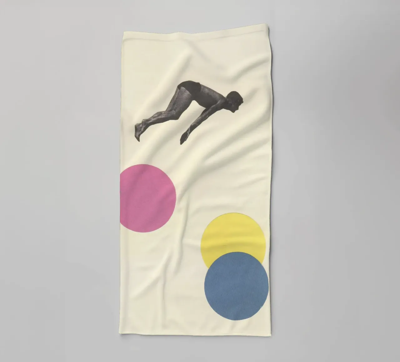 Immersione in alto asciugamano da bagno da Cassia Beck Collage