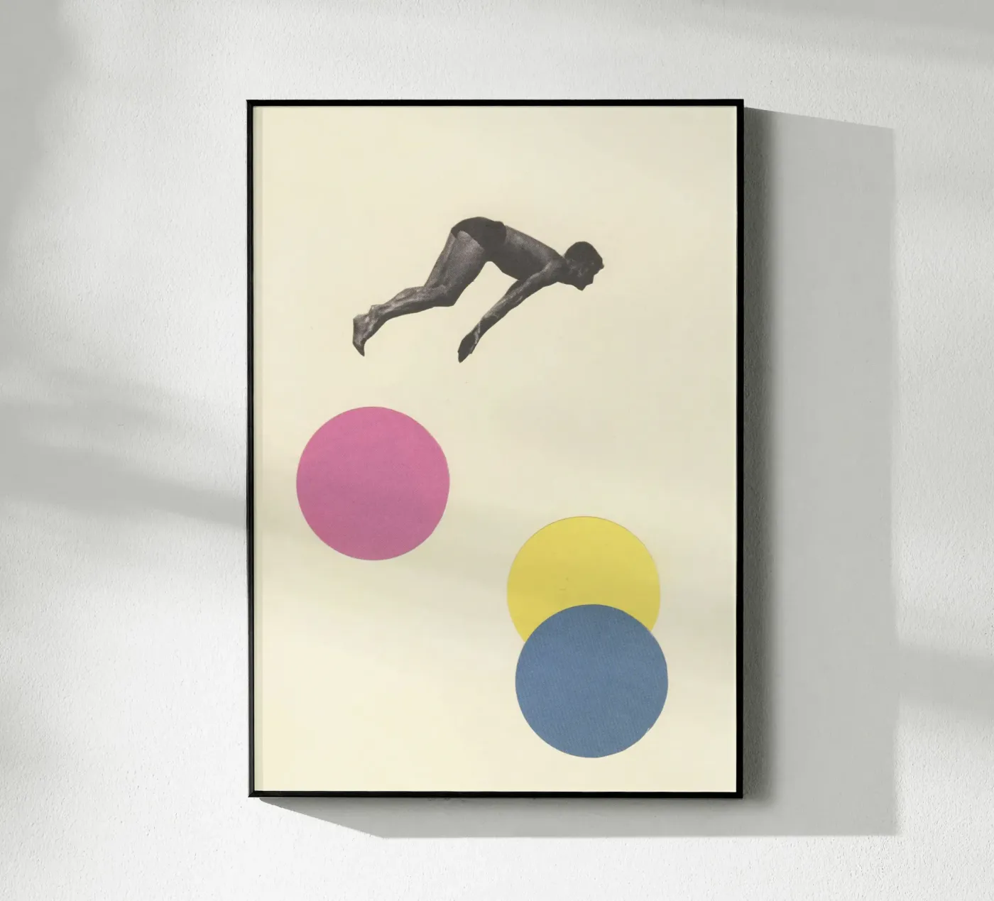 High Dive plexiglass da Cassia Beck Collage