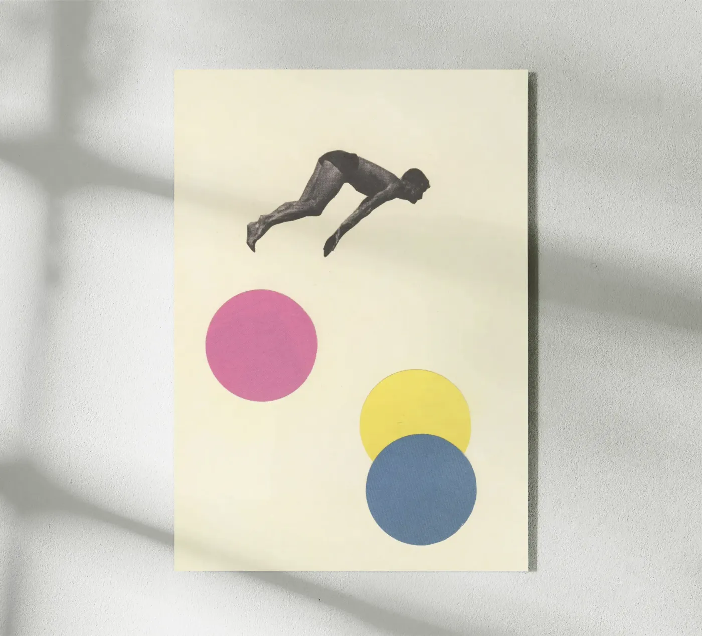 High Dive plexiglass da Cassia Beck Collage