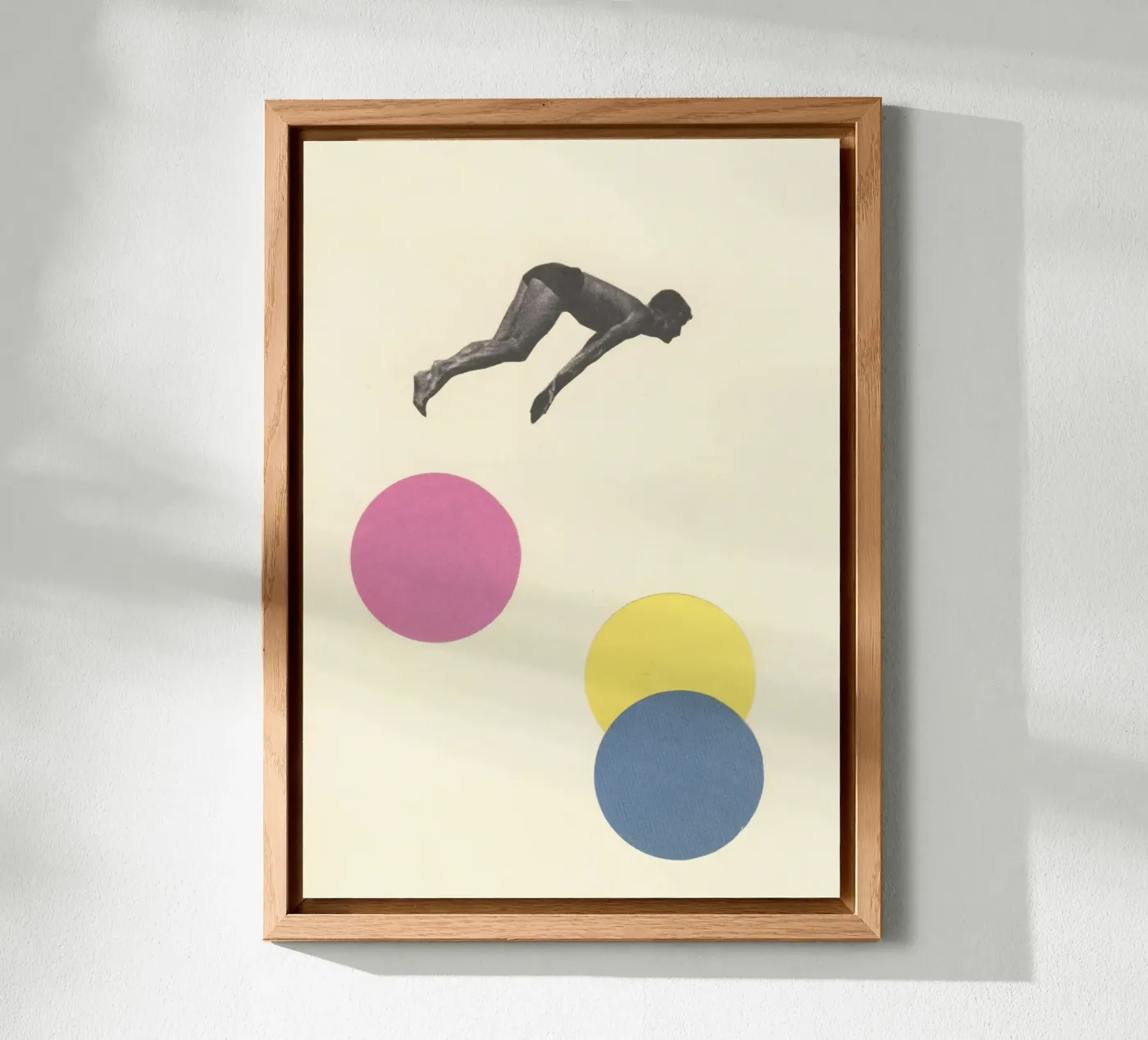 High Dive forex plate by Cassia Beck Collage