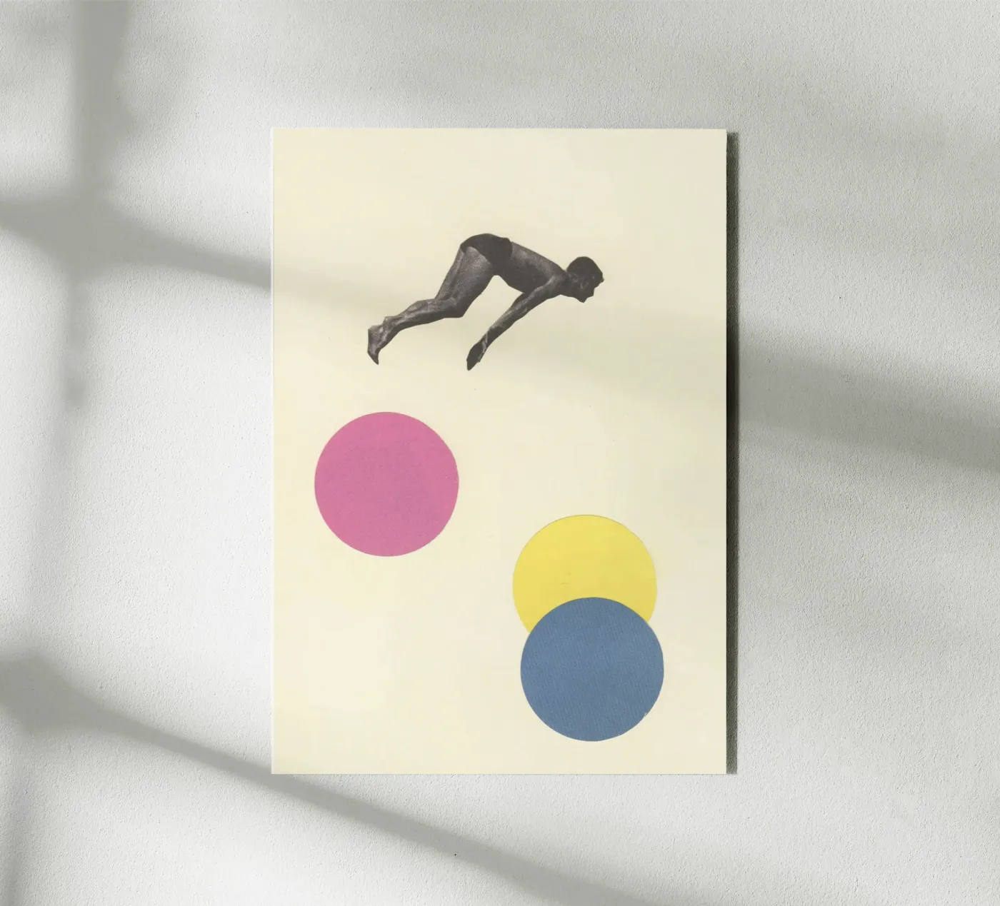 High Dive forex plate by Cassia Beck Collage