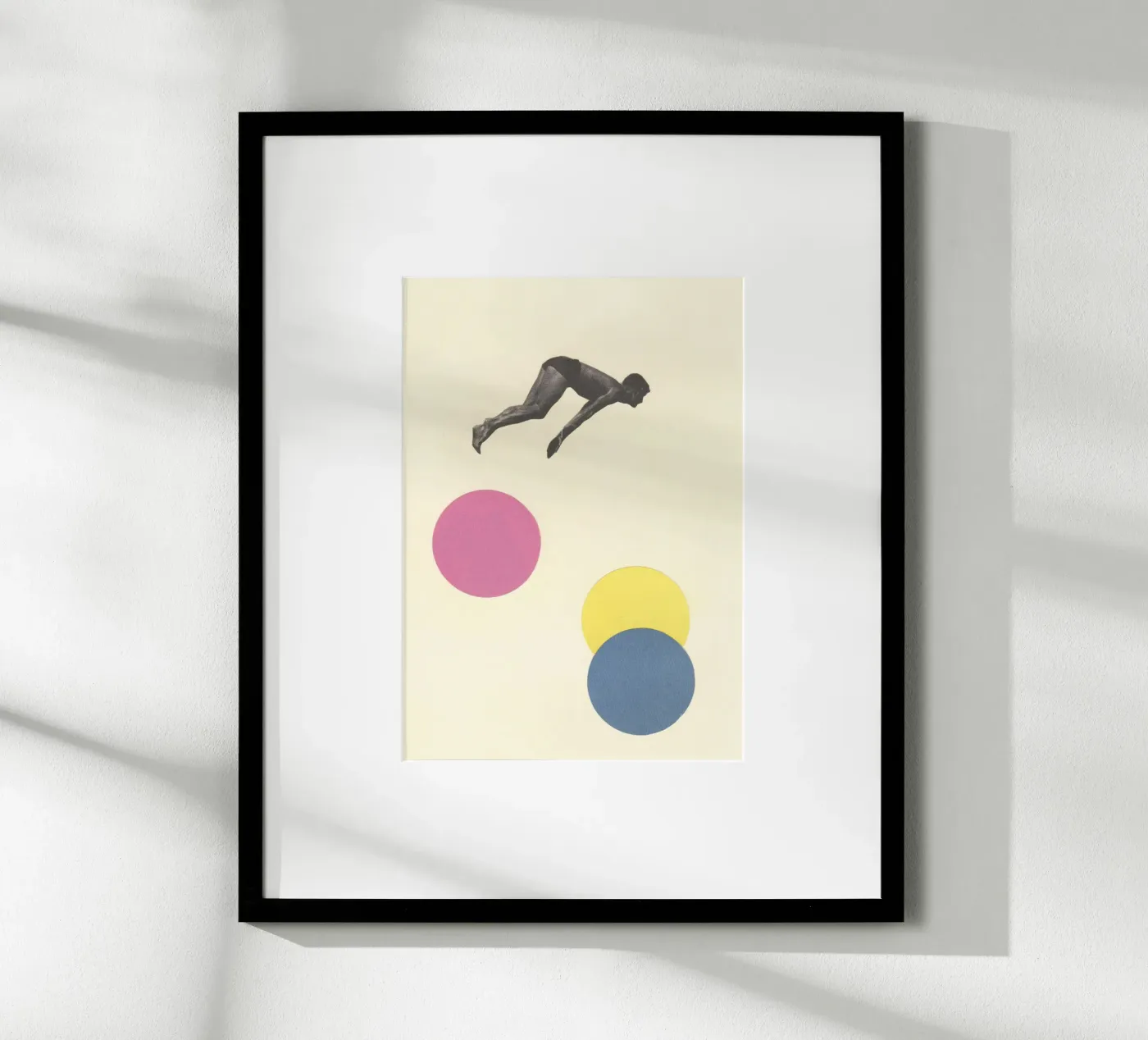 High Dive poster by Cassia Beck Collage