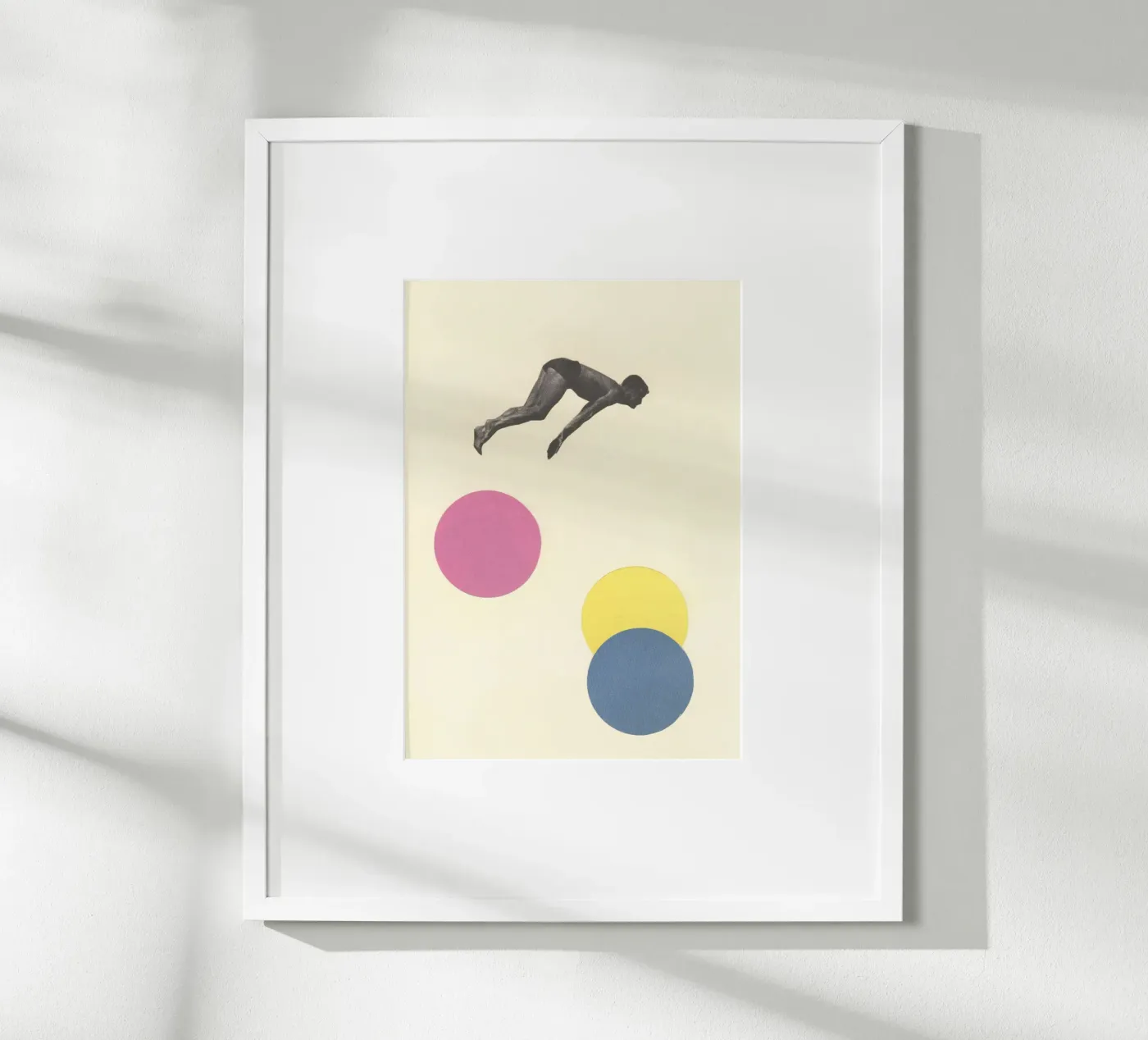 High Dive poster by Cassia Beck Collage