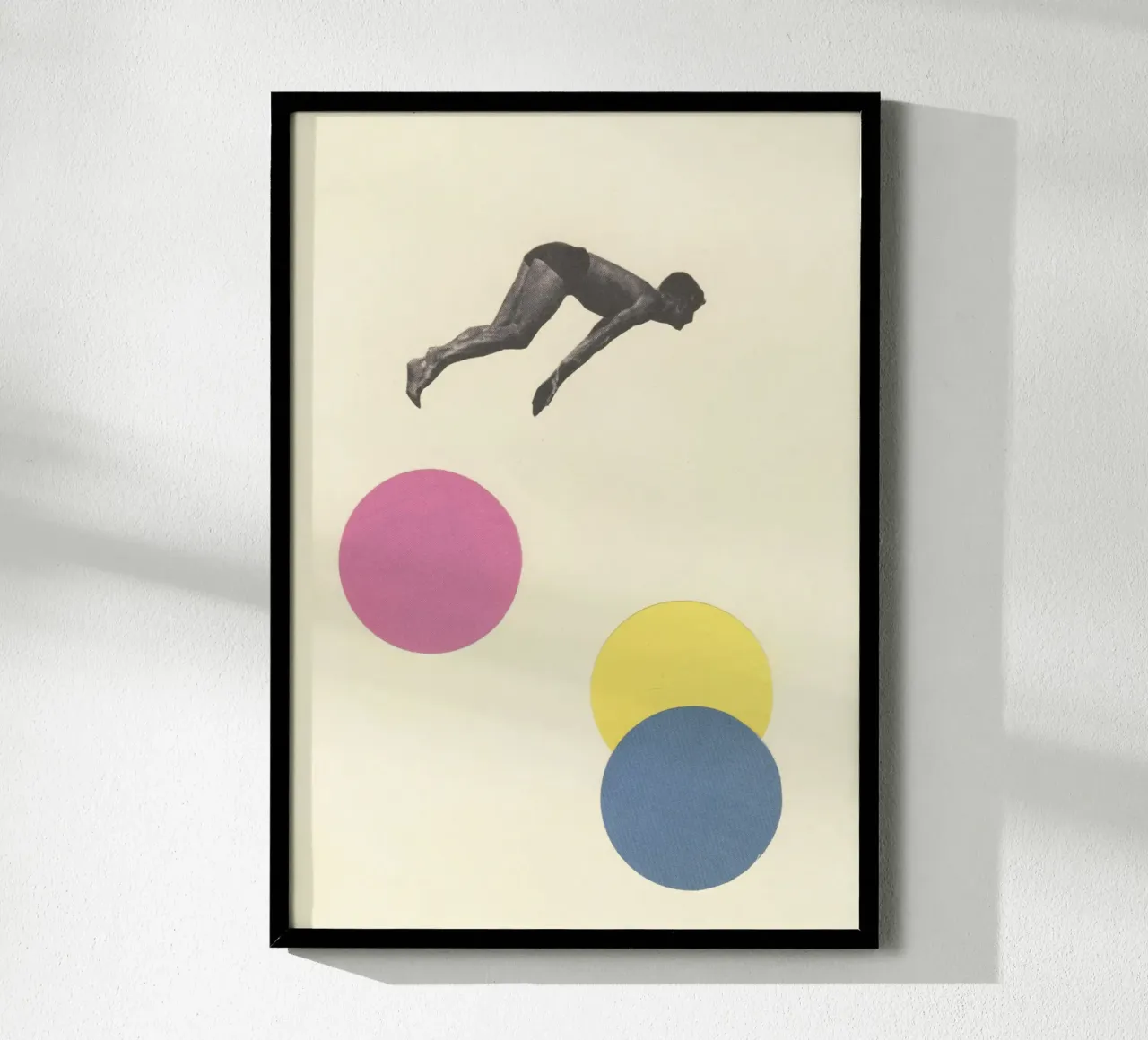 Immersione in alto poster da Cassia Beck Collage