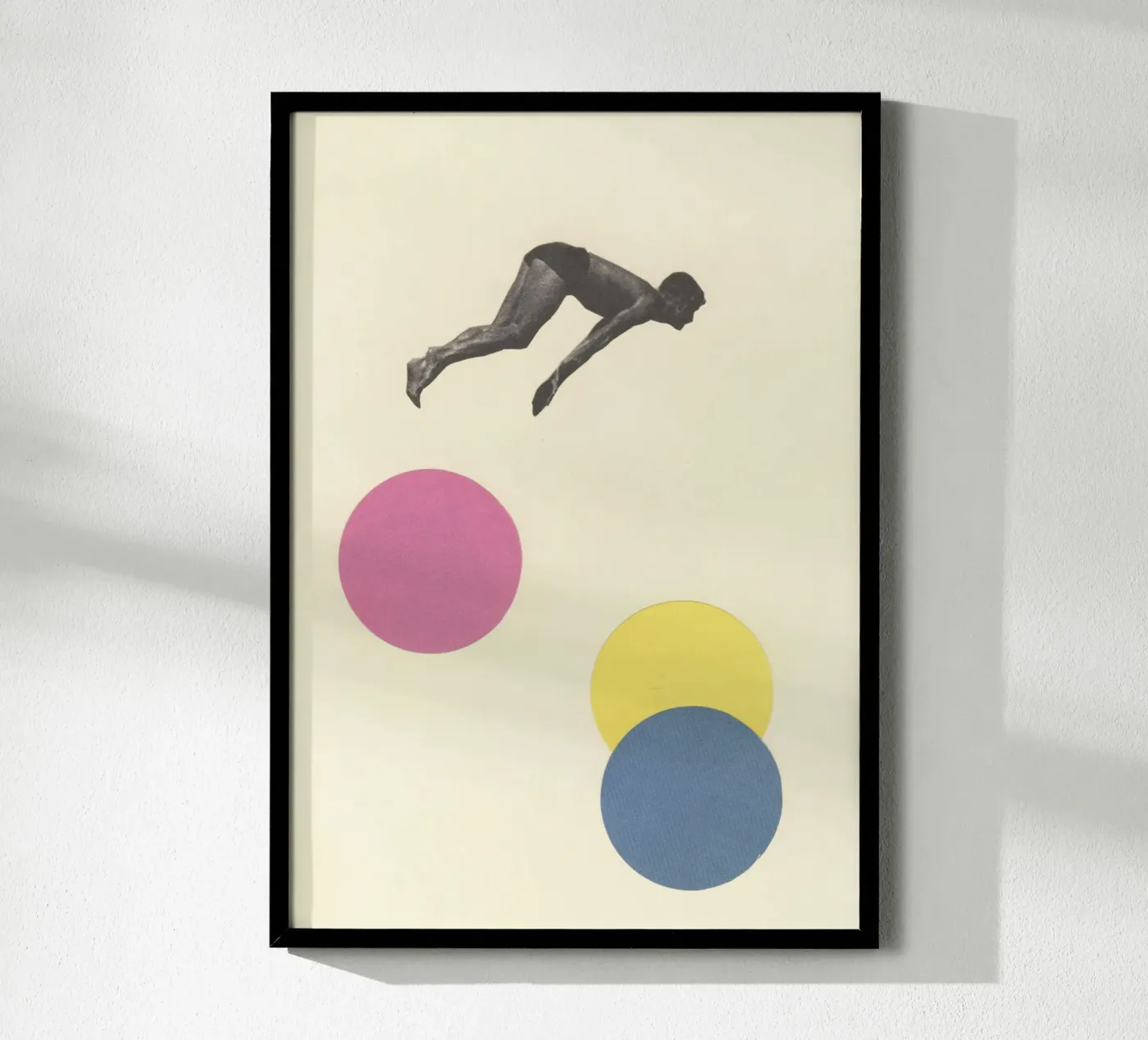 High Dive poster by Cassia Beck Collage