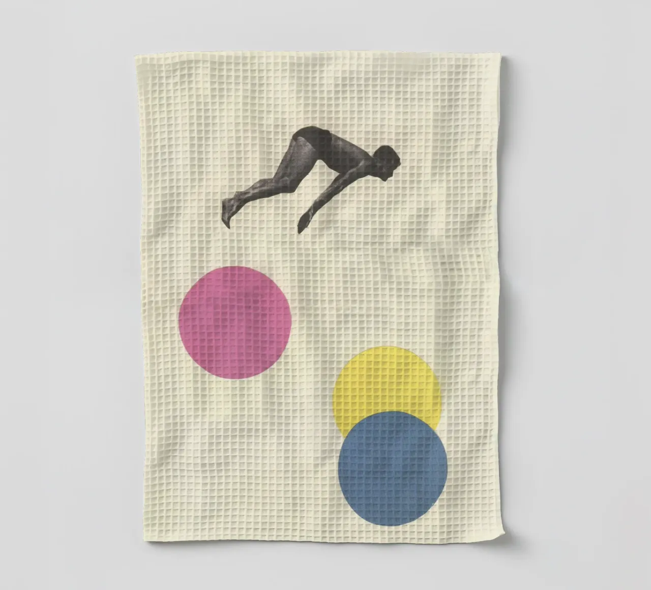 Immersione in alto canovaccio da cucina da Cassia Beck Collage