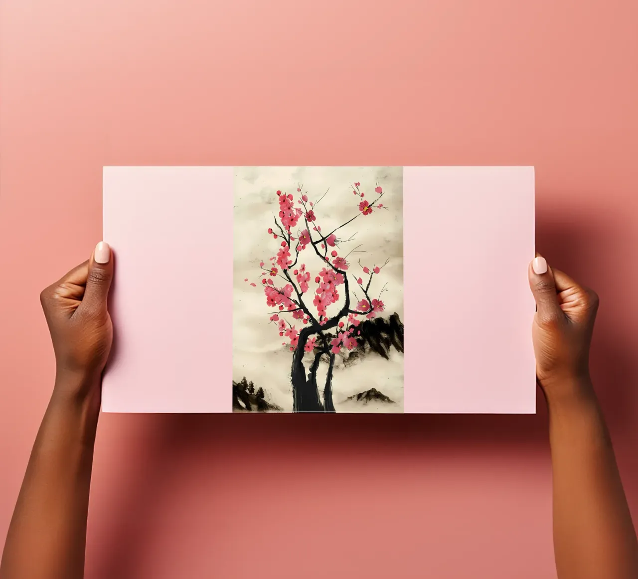 Cherry tree sticker sheet by Rebecca Clark Wyrick