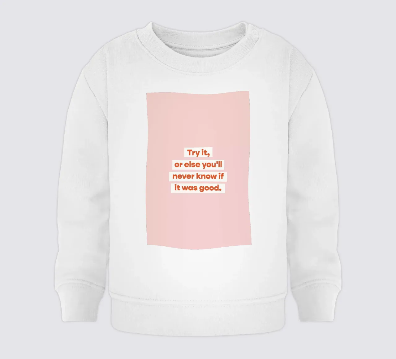 First Try felpa neonato da vonkopfbisfuss x JUNIQE