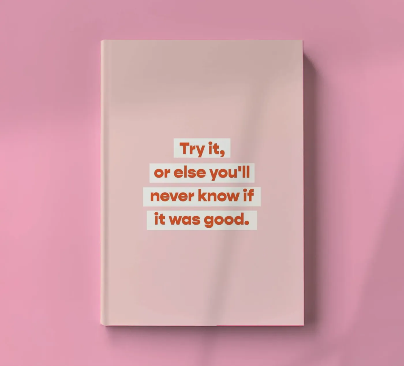First Try notebook by vonkopfbisfuss x JUNIQE