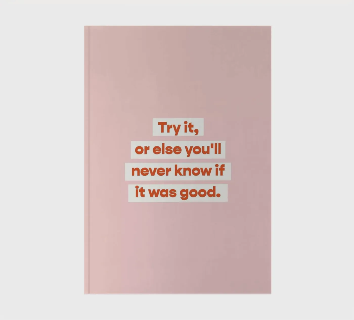 First Try notebook by vonkopfbisfuss x JUNIQE