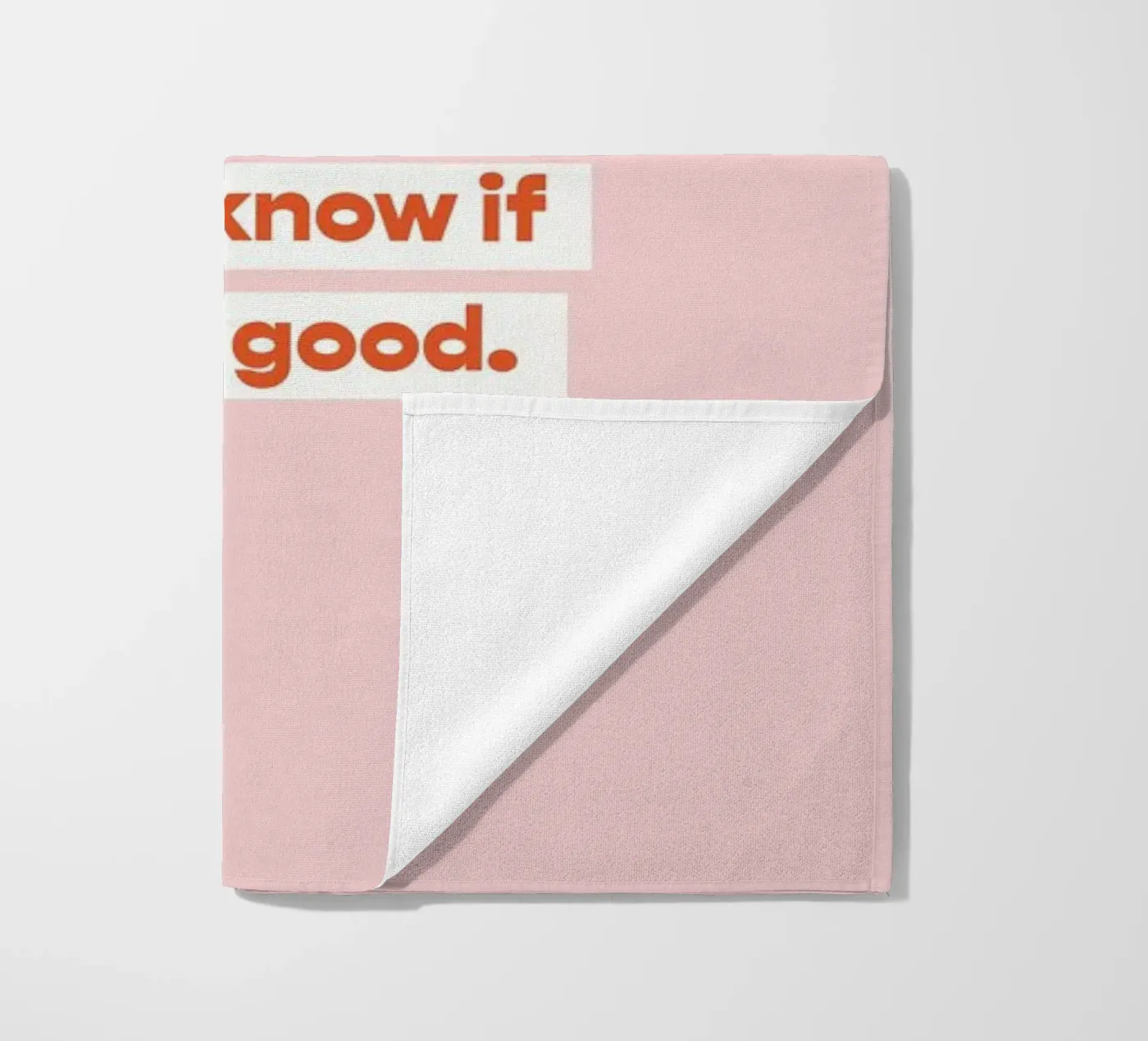 First Try beach towel by vonkopfbisfuss x JUNIQE