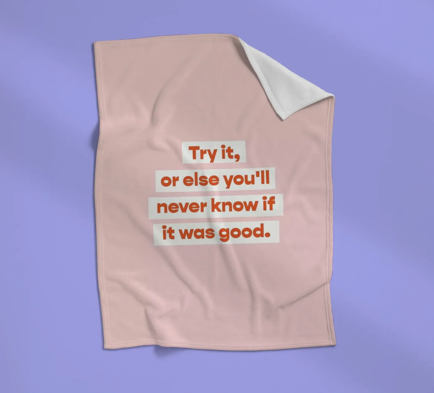 First Try fleecedeken van vonkopfbisfuss x JUNIQE