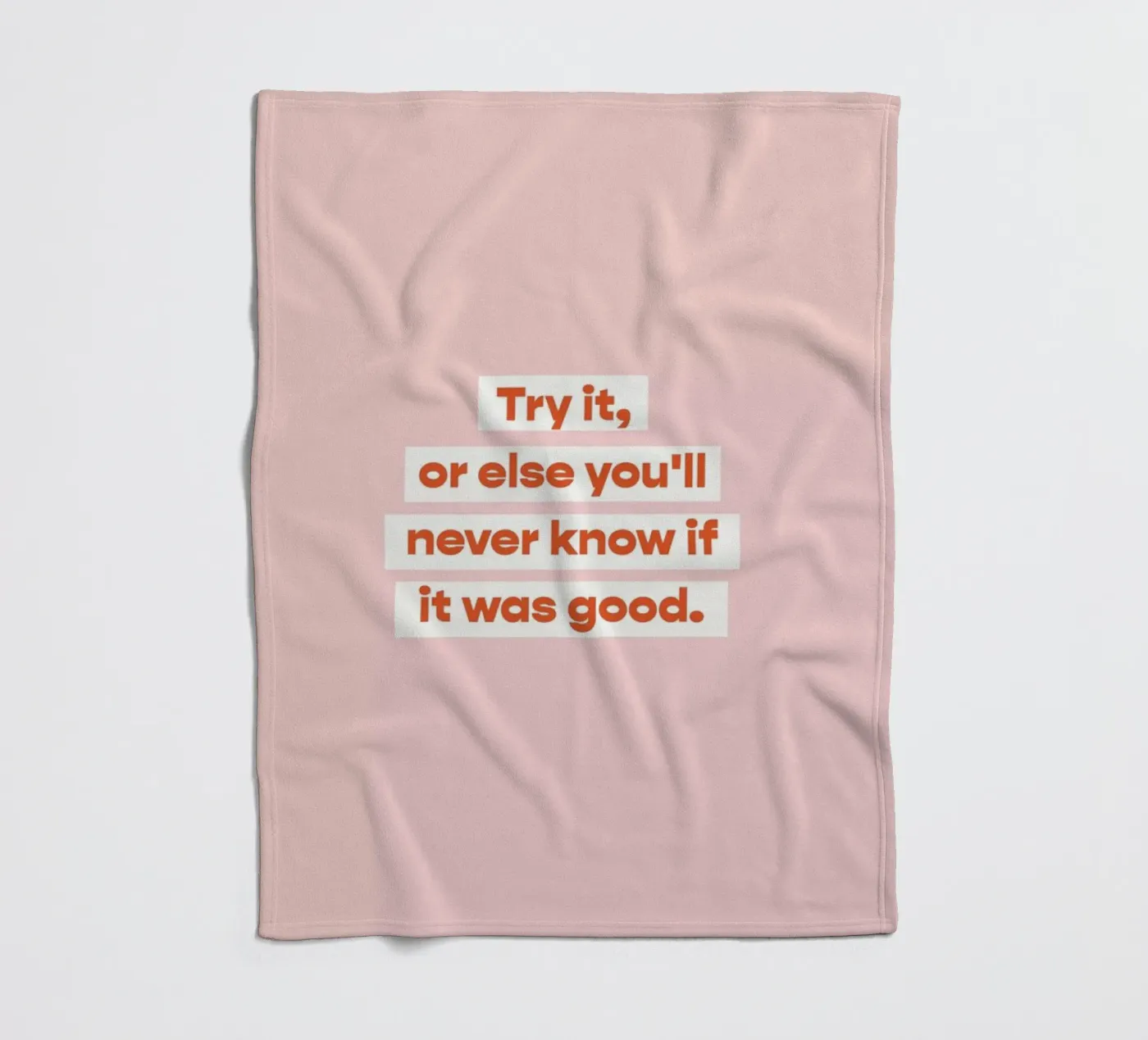 First Try fleecedeken van vonkopfbisfuss x JUNIQE