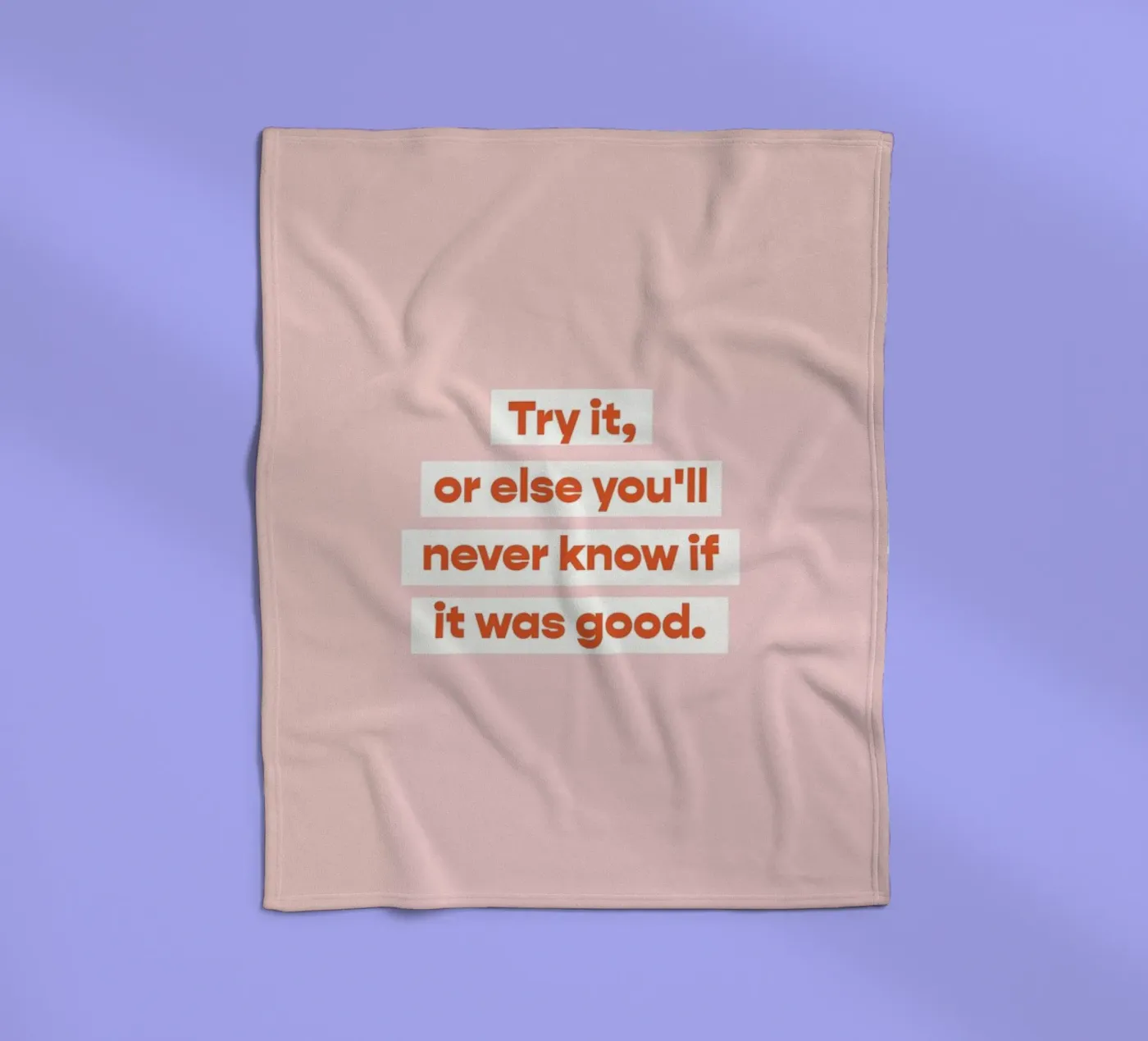 First Try fleecedeken van vonkopfbisfuss x JUNIQE