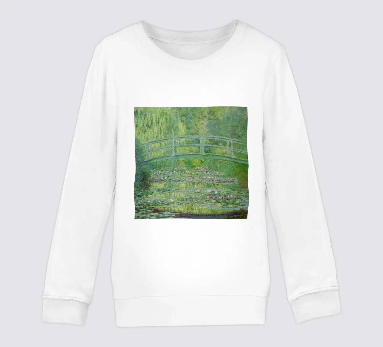 Monet - The Water-Lily Pond felpa bambino da ARTOTHEK