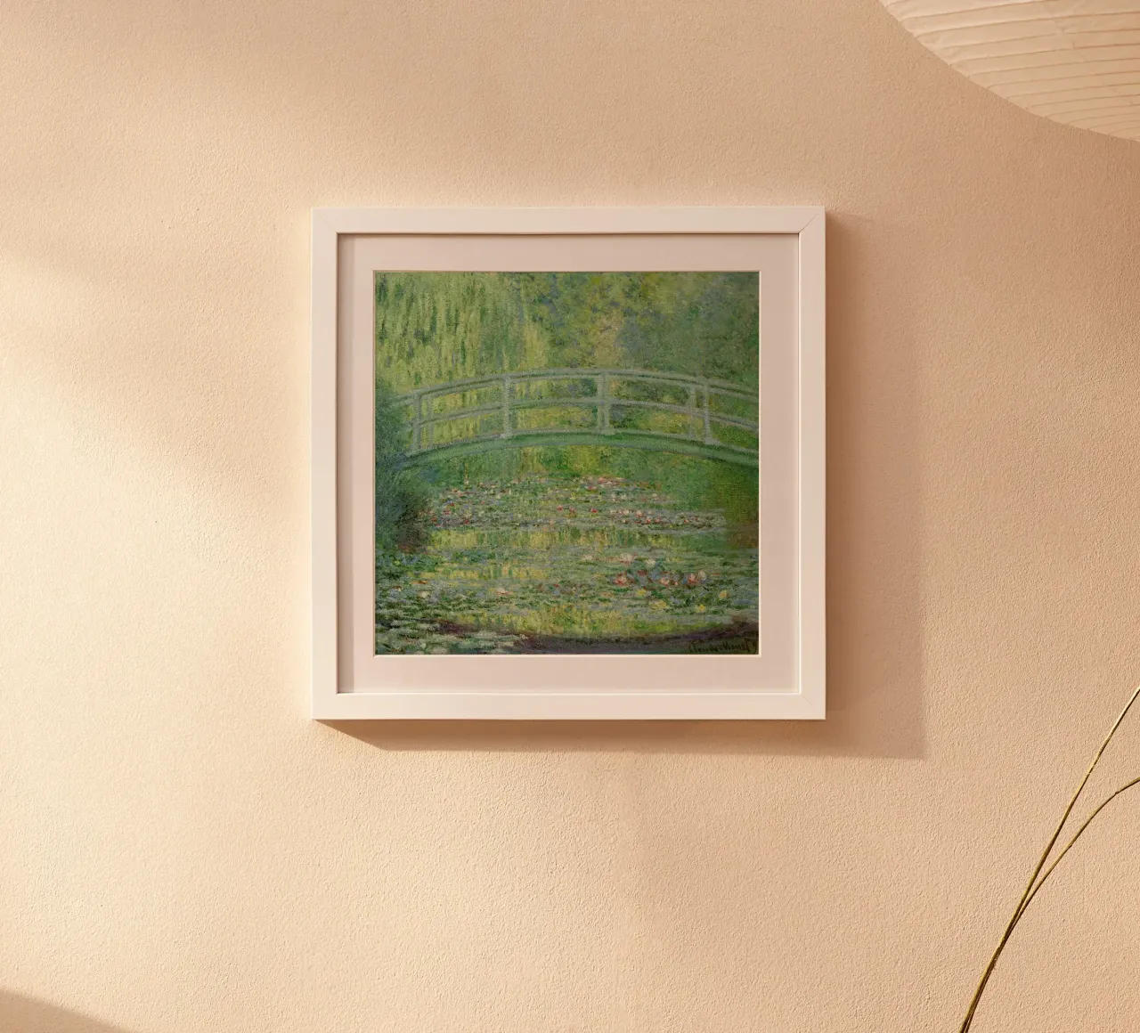 Monet - The Water-Lily Pond hahnemühle by ARTOTHEK